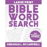 Large Print Bible Word Search: Bible Word Search For Adults and Children