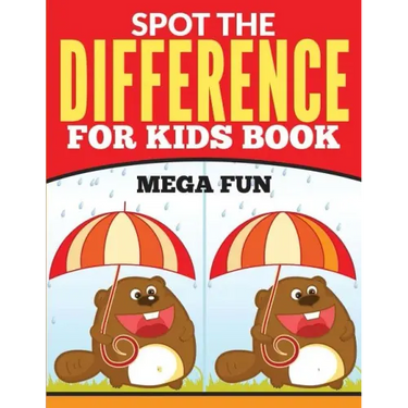 Spot The Difference For Kids Book (Mega Fun)