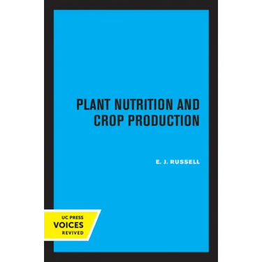 Plant Nutrition and Crop Production