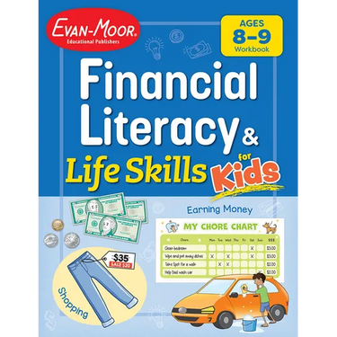 Financial Literacy and Life Skills for Kids, Age 8 - 9 Workbook