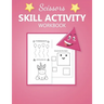 Scissors Skill activity workbook: My First Cutting practice activities book for kids Specializing In preschool, kindergarten - Toddler Fine Motor Scis