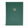 CSB He Reads Truth Bible, Evergreen Cloth Over Board Indexed: Black Letter, Wide Margins, Notetaking Space, Reading Plans, Sewn Binding, Two Ribbon Ma