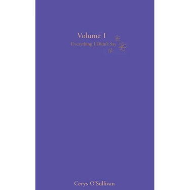 Everything I Didn't Say: Volume 1