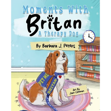 Moments with Britan, a Therapy Dog