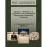 Stickney V. Stickney U.S. Supreme Court Transcript of Record with Supporting Pleadings