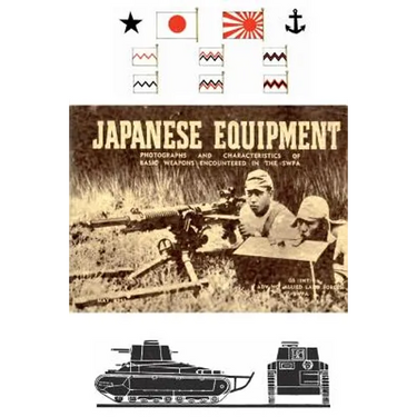 Japanese Equipment: Photographs and Characteristics of Basic Weapons Encountered in the Swpa (Allied Land Forces Swpa, 1943)