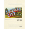 Vintage Lined Notebook Greetings from Johnson City, Tennessee
