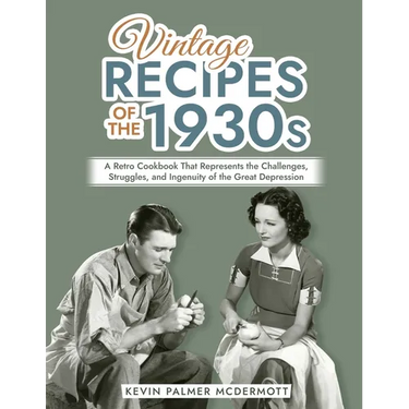 Vintage Recipes of the 1930s: A Retro Cookbook That Represents the Challenges, Struggles, and Ingenuity of the Great Depression