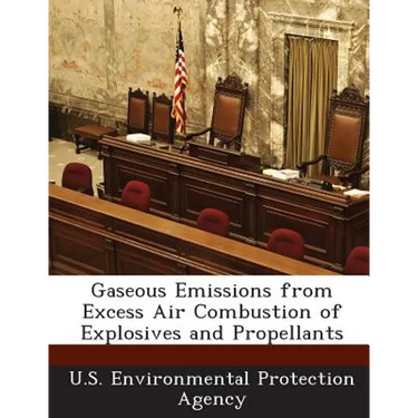 Gaseous Emissions from Excess Air Combustion of Explosives and Propellants