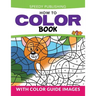 How To Color Book: With Color Guide Images