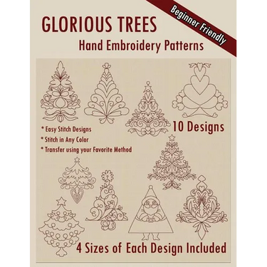 Glorious Trees Hand Embroidery Patterns