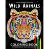 Wild Animals Coloring Book: (Animal Coloring Pages Relaxing Design for Adults)