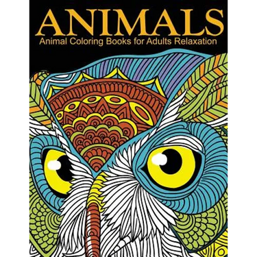 Animal Coloring Books for Adults Relaxation