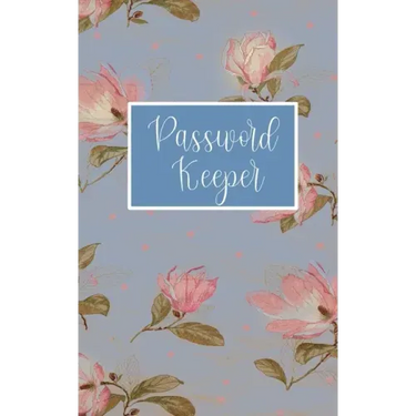 Password Keeper: Website password Tracker with alphabetical tabs