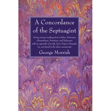 A Concordance of the Septuagint