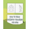 How to draw symmetry drawings for kids: Simple step-by-step guide to draw symmetry of cute things