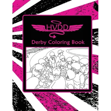 HVDD Roller Derby Coloring Book