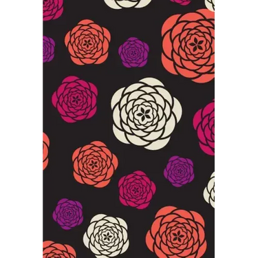 Address Book: Peony, 6x9, 130 Pages, Professionally Designed