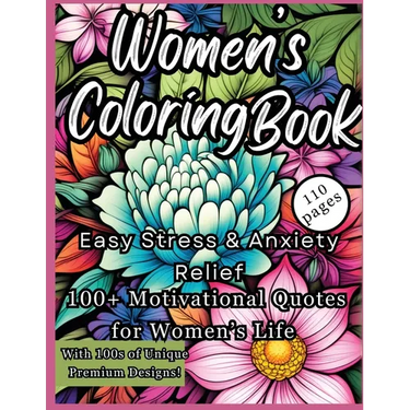 Adult Coloring Book for Women
