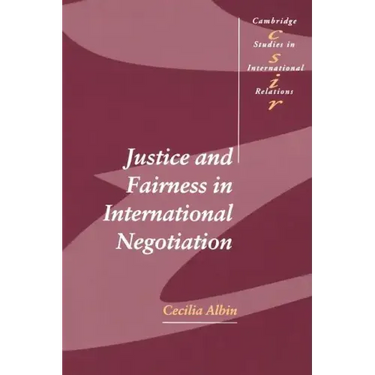 Justice in Fairness International Negotiation