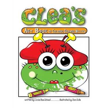 Clea's Art Book of Coloring Drawing Mazes