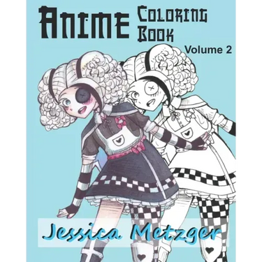 Anime Coloring Book: Volume 2