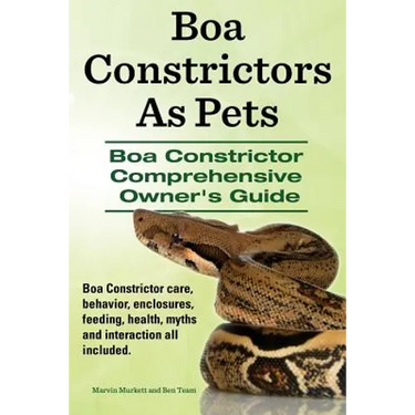 Boa Constrictors As Pets. Boa Constrictor Comprehensive Owners Guide. Boa Constrictor care, behavior, enclosures, feeding, health, myths and interacti