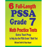 6 Full-Length PSSA Grade 7 Math Practice Tests: Extra Test Prep to Help Ace the PSSA Grade 7 Math Test