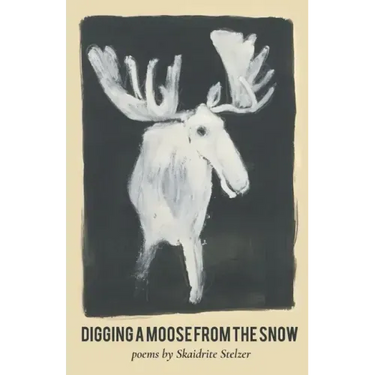 Digging A Moose from the Snow