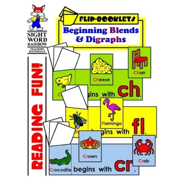 Beginning Blends and Digraphs: Flip Booklets