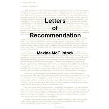 Letters of Recommendation