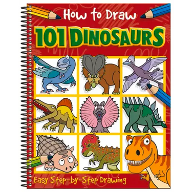 How to Draw 101 Dinosaurs