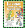 European Country Maps Coloring Book: 46 Blank, Outline and Detailed Country Maps for Coloring, Home, and Education