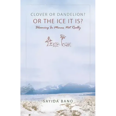 Clover or Dandelion? Or the ice is it? Blooming In minus, not Really