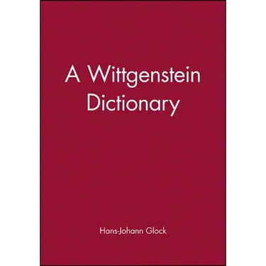 Wittgenstein Dictionary
