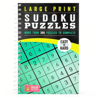 Large Print Sudoku Puzzles Green: More Than 300 Puzzles to Complete
