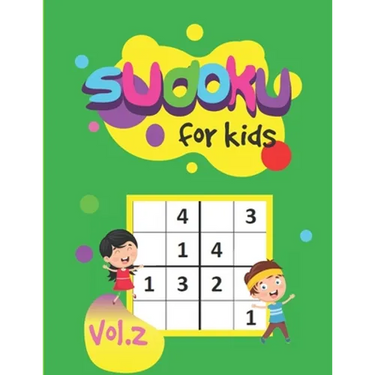 Sudoku For Kids Vol.2: Puzzle book for kids 300 puzzles and solutions 6x6 puzzles Easy and Fun Activity books for children