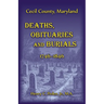 Cecil County, Maryland Deaths, Obituaries and Burials, 1746-1846