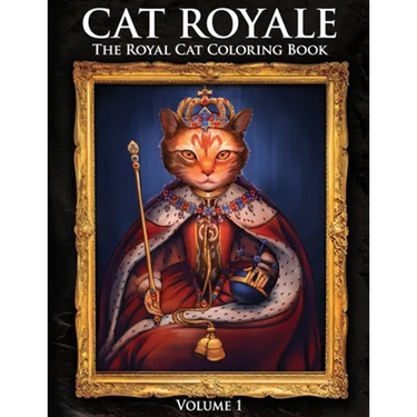 Cat Royale: The Royal Cat Coloring Book