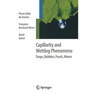 Capillarity and Wetting Phenomena: Drops, Bubbles, Pearls, Waves