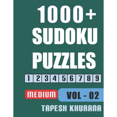1000+ Sudoku Puzzles: Large Print Sudoku Activity Book for Adults without Answers