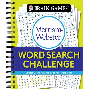 Brain Games - Merriam-Webster Word Search Challenge: Stretch Your Brain and Build Your Word Skills