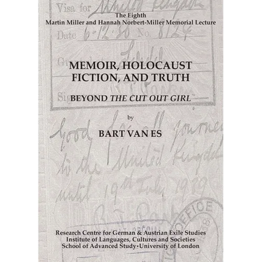 Memoir, Holocaust Fiction, and Truth. Beyond 'The Cut Out Girl'