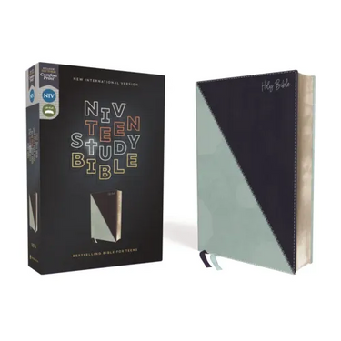 Niv, Teen Study Bible (for Life Issues You Face Every Day), Leathersoft, Teal, Comfort Print