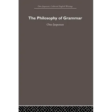 The Philosophy of Grammar