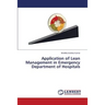 Application of Lean Management in Emergency Department of Hospitals