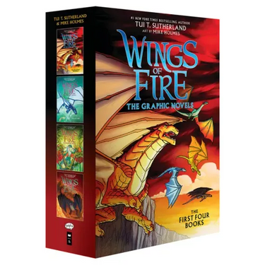Wings of Fire #1-#4: A Graphic Novel Box Set (Wings of Fire Graphic Novels #1-#4)