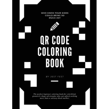 QR Code Coloring Book: Squares and No Other Shapes