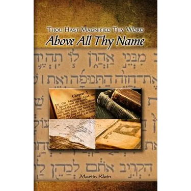 Above All Thy Name: Thou Hast Magnified Thy Word