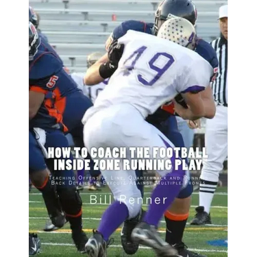 How to Coach the Football Inside Zone Running Play: Teaching Offensive Line, Quarterback and Running Back Details to Execute Against Multiple Fronts